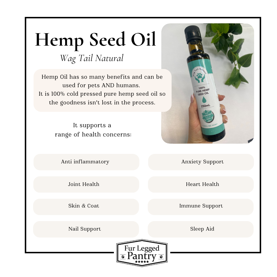 Wagtail Natural Hemp Oil 250ml