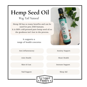 Wagtail Natural Hemp Oil 500ml